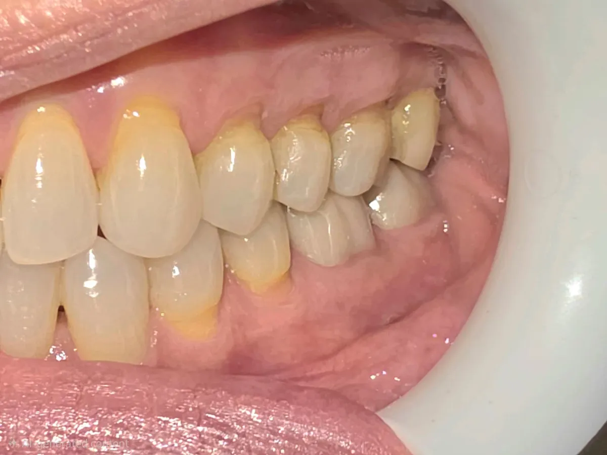 Abfraction restoration - Before Treatment